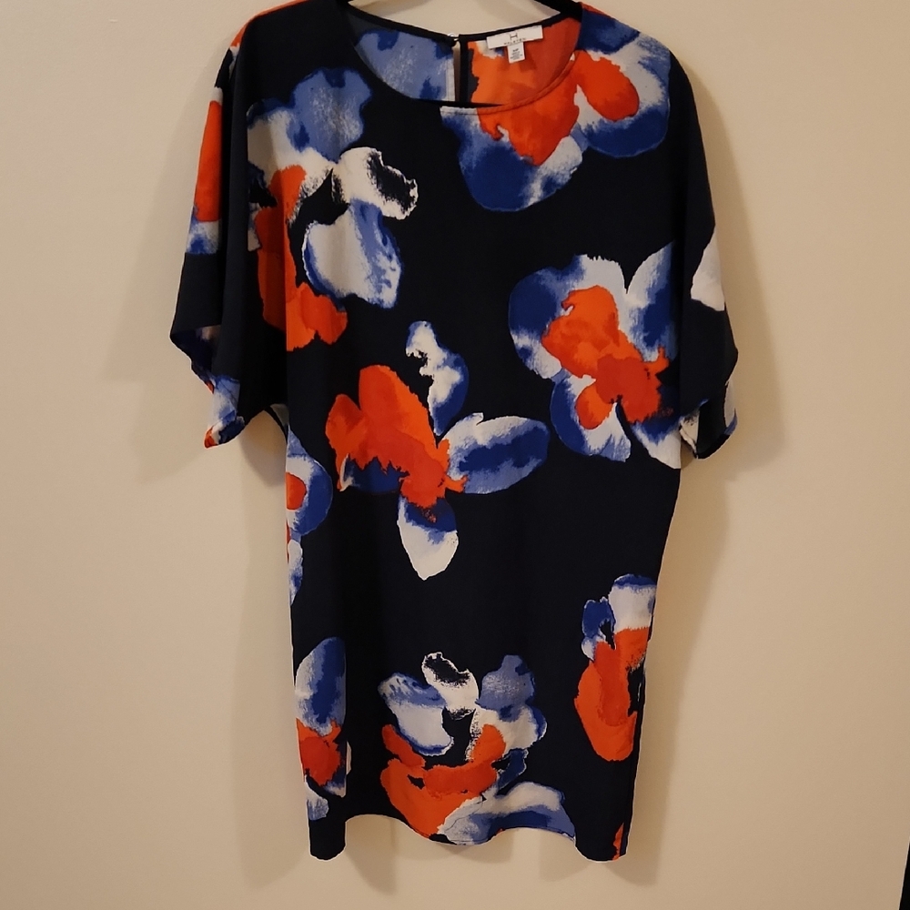 Halston Heritage Black Floral Blouse
